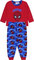 Rood-blauwe pyjama voor kinderen Spider-man 2-3 jaar 98 cm