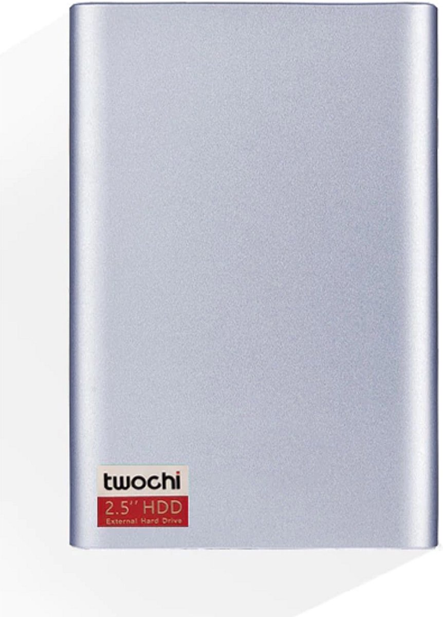 Twochi externe harde schijf 60 GB inclusief hoes ( voor foto`s , video`s , etc opslaan ) - Twochi