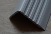 PVC -ANTISLIP TRAPPROFIEL -ZELFKLEVEND DONKERGRIJS P2ND 41X25 mm X 150 cm (set van15 stuks )
