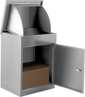 Dakta® Pakketbrievenbus | Brievenbus | Dropbox | 58 x 44 x 35cm | Brievenbusdoos | Postbus | Afsluitbaar | Medium pakketten | Grijs
