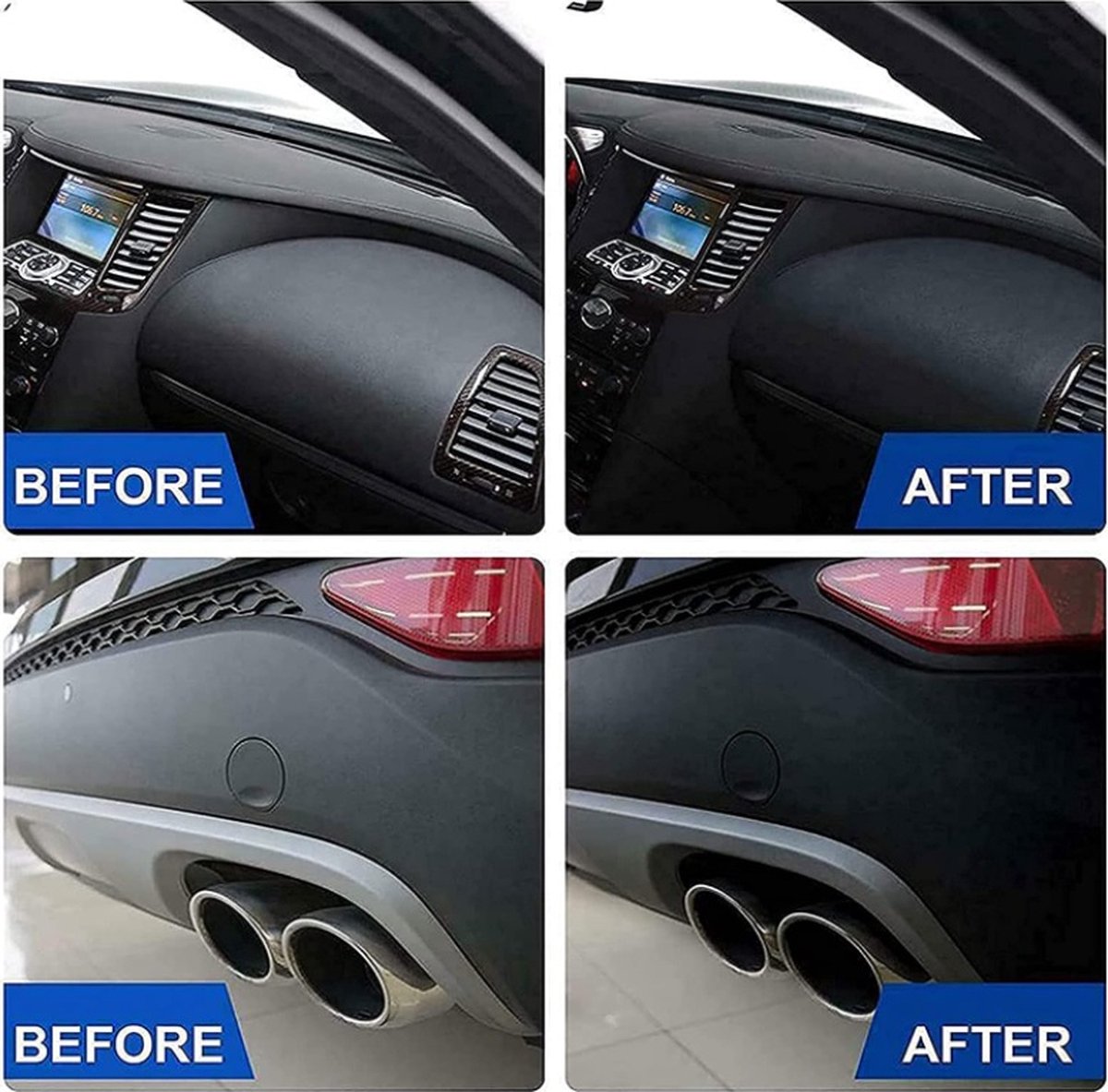 BG4U - Interieur Reiniger Auto - Dashboard Cleaner - Plastic Reiniger Auto - All Surface Cleaner - 100ML – foto 3
