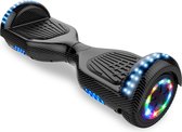 Microgo Hoverboard 6.5 Inch | Krachtige Motor | Sier LEDs | Bluetooth Speaker | Koolzwart