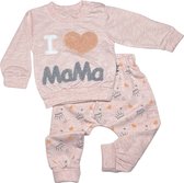 Babykledingset/I love mama/2 delig