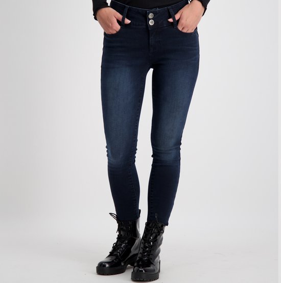 Cars Jeans Jeans Amazing Super skinny - Dames - Black Blue - (maat: