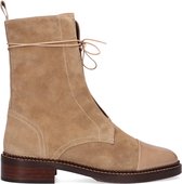 Pertini 26217 Veterboots - Laarzen Met Veters - Dames - Beige - Maat 39