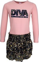 Babes & Binkies Setje Diva roze Kids Roze - Maat 164/170