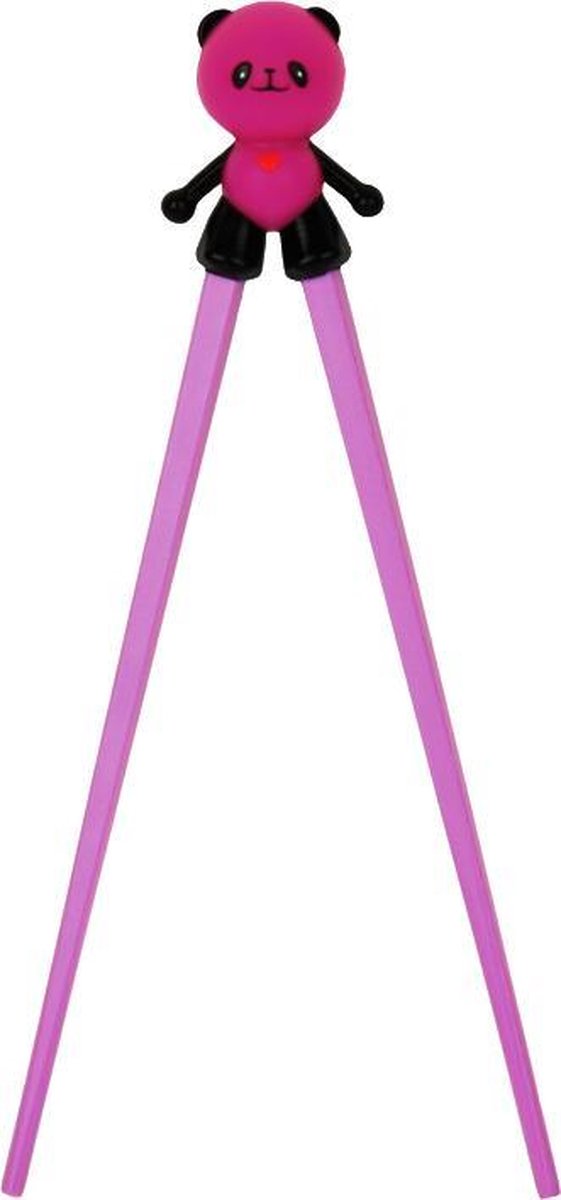 DongDong - Eetstokjes voor kinderen - Pandabeer motief - 22.5 cm