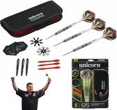 Dragon Darts x Unicorn Gary Anderson dartset - dartpijlen – dart shafts – dart flights – dartpijlen 22 gram – 90% tungsten – dart case - darts