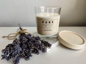 Pure Fragrance - Geurkaars in glas - Lavendel