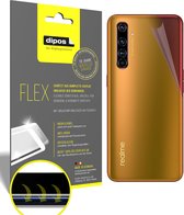 dipos I 3x Beschermfolie 100% compatibel met Oppo Realme X50m 5G Rückseite Folie I 3D Full Cover screen-protector