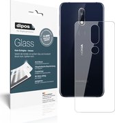 dipos I 2x Pantserfolie helder compatibel met Nokia 7.1 Rückseite Beschermfolie 9H screen-protector