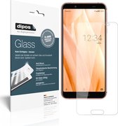 dipos I 2x Pantserfolie helder compatibel met Sharp Aquos Sense3 Beschermfolie 9H screen-protector