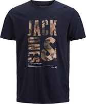 JACK&JONES PLUS JCOSTREET TEE SS CREW NECK PS Heren T-shirt - Maat EU3XL