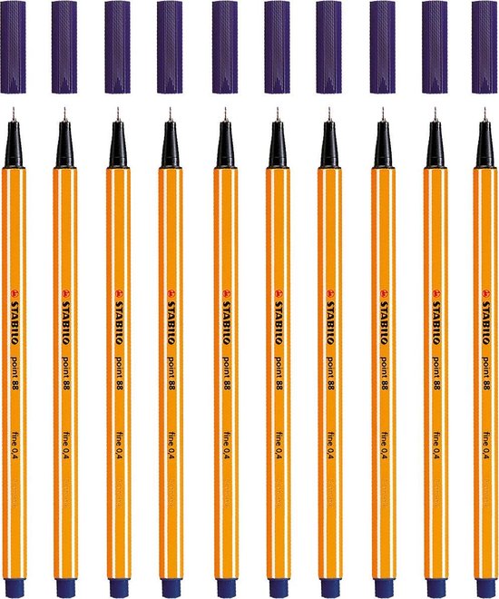Fineliner STABILO point 88/36 smaragd groen 0.4mm