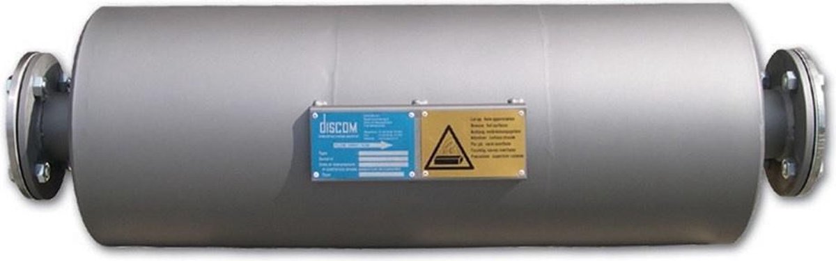 Discom LH35-040 1½" Geluidsdemper inclusief Montageset