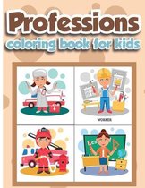 Professions Coloring Book for Kids