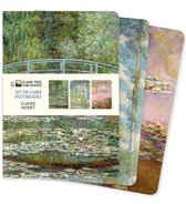 Midi Notebook Collections- Claude Monet Set of 3 Midi Notebooks