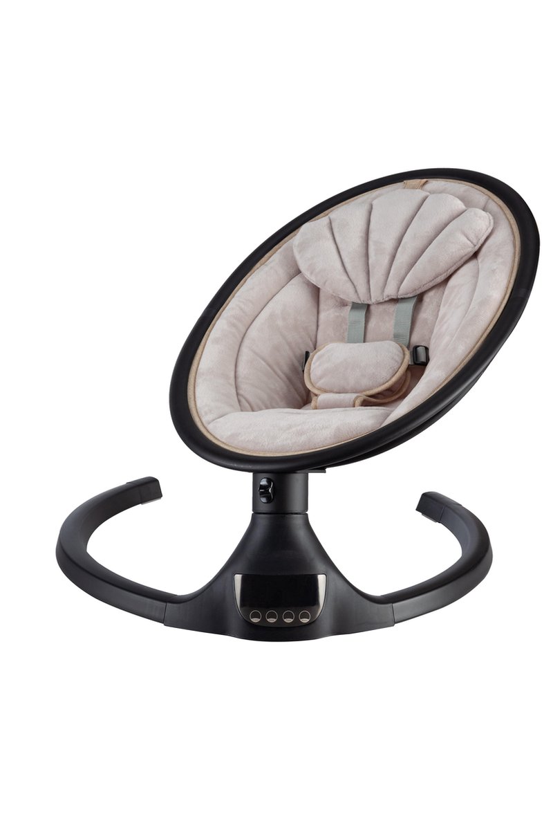 X Adventure Rocco Elektrische Wipstoel – Baby swing - Elektrische Babyschommel - Bluetooth & Afstandsbediening - Beige Nougat thumbnail 6