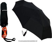 Automatische Luxe Storm Paraplu R&B zwart