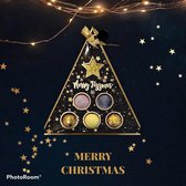 Badbruisballen Christmas/Kerst Set van 6 stuks - Badballen - Bruisballen voor in Bad - Etherische Aroma Badbommen - Aromatherapie Bathbomb - kerstcadeau - kerst giftset topcadeaus