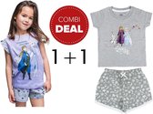 Disney Frozen II - shortama's - 1+1 - COMBIDEAL - meisjes - maat 110/116