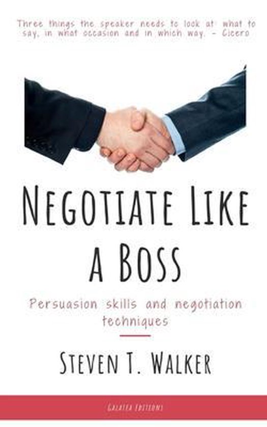 Productividad Y Negocios - Steven T. Walker- Negotiate Like  ... - cover