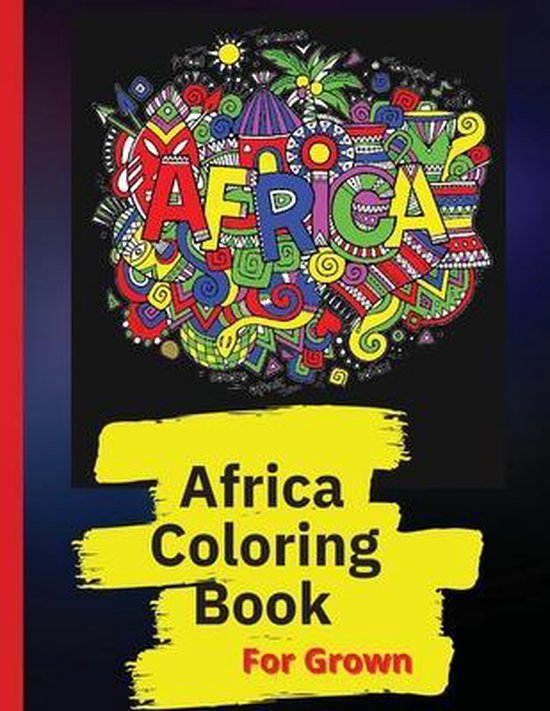 Africa Coloring Book - cover
