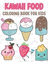 Kawaii Food Coloring Book for kids