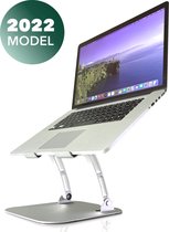Laptop Standaard Ergonomisch BS® - Verstelbare en opvouwbare Laptop houder – 10 tot 17 inch – Verhoger iPad Tablet Macbook HP Lenovo
