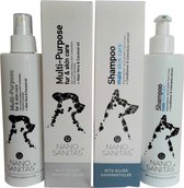 Nano Sanitas male skin care shampoo met multifunctionele spray