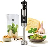 Zwilling 1002477 staafmixer, incl. maatbeker 600, 550 watt, 18/8 roestvrij staal, roestvrij staal / zwart