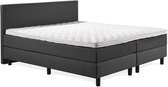 Colmado® Boxspring 180x200 incl. thuismontage - Complete set met matras - Antraciet