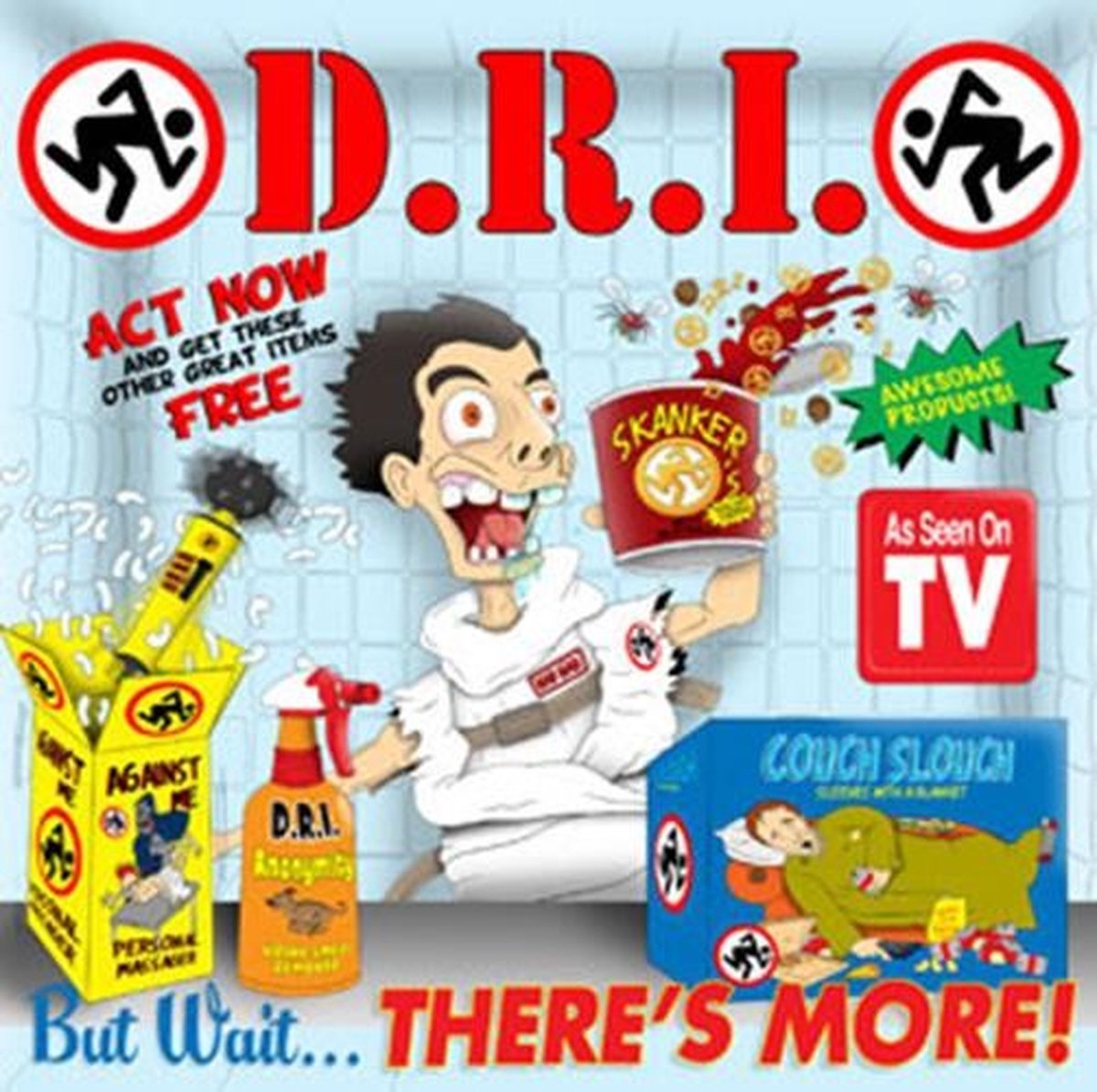 Dirty Rotten Imbeciles - But Wait, There's More! (7" Single) (Coloured Vinyl)