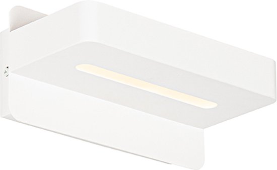 QAZQA ted - Moderne LED Wandlamp voor binnen - 1 lichts - D 140 - Woonkamer | Slaapkamer | Keuken