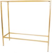 Housevitamin Styling Side Table - Gold- 80x25x80cm