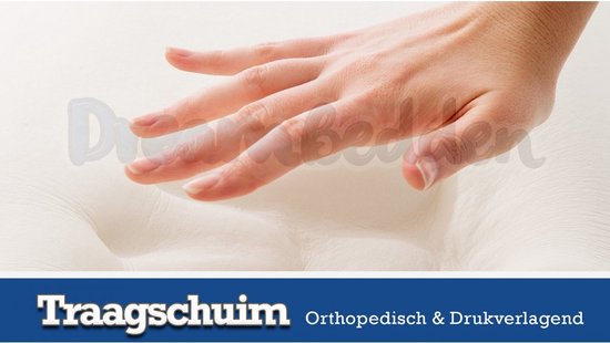 Hilton Hotel Topper - 70x220 - ZACHT - Nasa Traagschuim - ca. 12 cm dik - Cool & Fresh