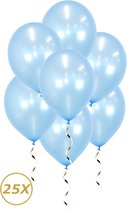 Ballons bleu clair 25 pièces