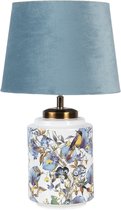 Tafellamp - Tafellampen Woonkamer - Tafellampen - Blauw - 44 cm hoog