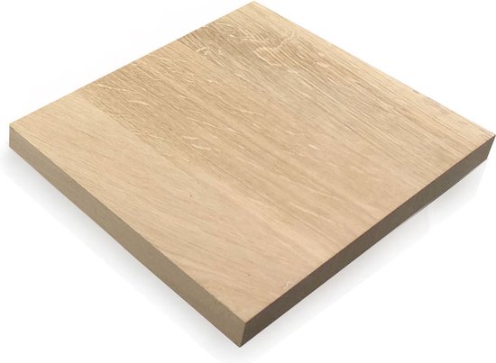 Eiken plank 30 x 30 cm 18 mm - Eikenhouten plank - Losse plank -  Meubelpaneel -... | bol.com