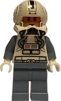 Lego Star Wars Minifiguur,  Clone Pilot with Open Helmet ( geleverd in transparant zipzakje )