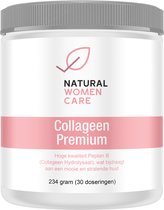 - Natural Women Care - Collageen Premium - 30 doseringen - Peptan B - Collageen Hydrolysaat - gezonde huid - stralende huid - anti aging - Natuurlijk - Bioactief - Hoog gedoseerd -
