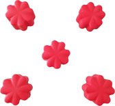 Nothing To Lose - Magneten - Flower - Rood - 5 stuks - Moodboard - Whiteboardmagneten - Ophangmagneten - Magneten