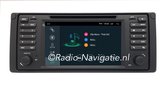 BMW 5-Serie E39 Android 11 Navigatie Autoradio DAB+ Apple CarPlay 4K Video Android Auto Bluetooth