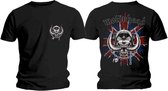 Motorhead Tshirt Homme - XXL- British Warpig & Logo Zwart