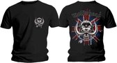 Motorhead - British Warpig & Logo Heren T-shirt - XXL - Zwart