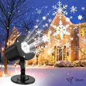 Kerst Sneeuwvlok Projector Verlichting Buiten, IP65
