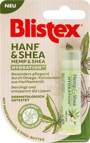 Blistex lippenbalsem - Hemp & Shea Hydration - vanilla mint - beschermt kalmeert en hydrateert