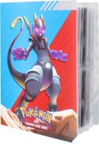 Jumada's Pokémon Verzamelmap - Verzamelalbum - Flexibele Kaft - Voor 240 Kaarten - A5 Formaat - MewTwo Blauw/rood