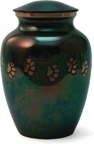 Classic Paws Raku Urn - Asbeeld Dieren Urn Voor Uw Geliefde Dier - Kat - Hond - Paard - Konijn 0,65 L