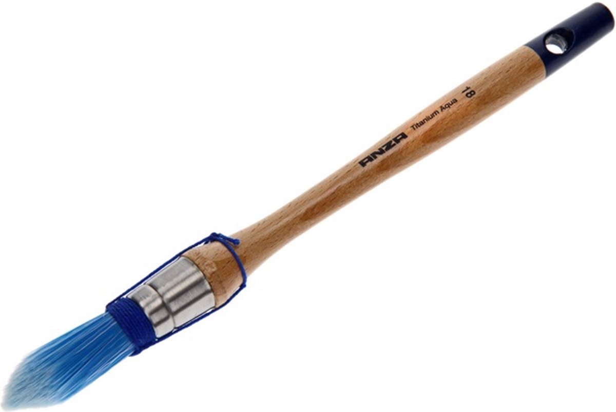 Anza Titanium Aqua Kwast Punt - maat 15